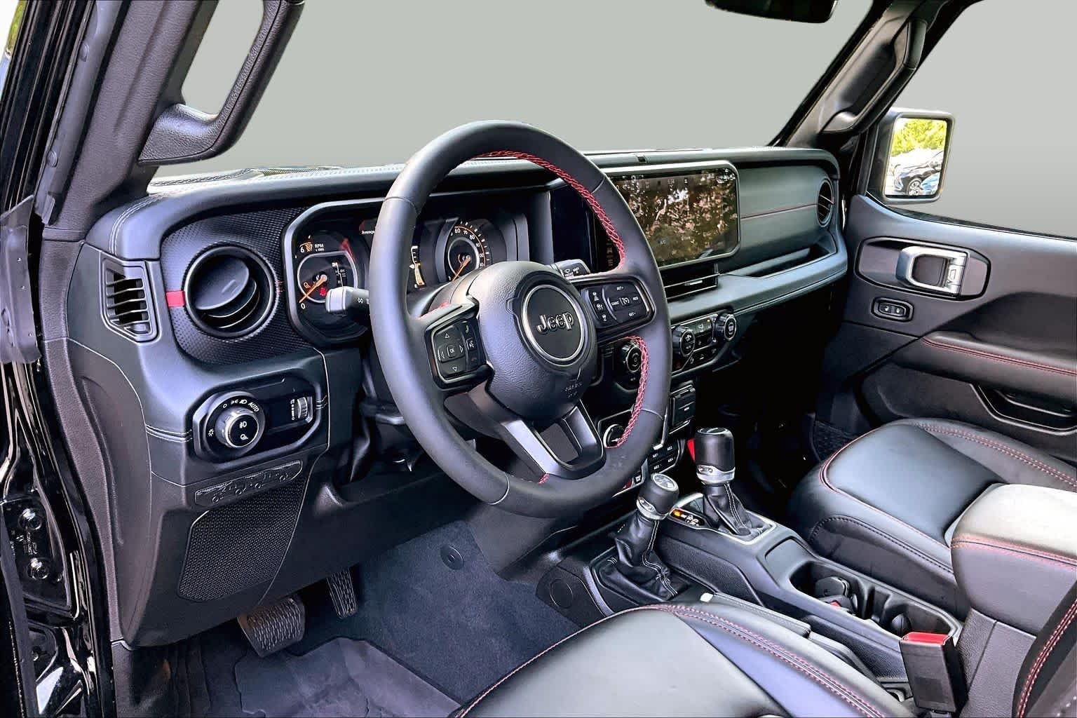 Used 2024 Black Clearcoat Jeep Rubicon X image 16