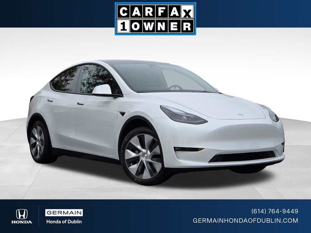 Used 2023 Pearl White Multi-Coat Tesla Long Range image 1