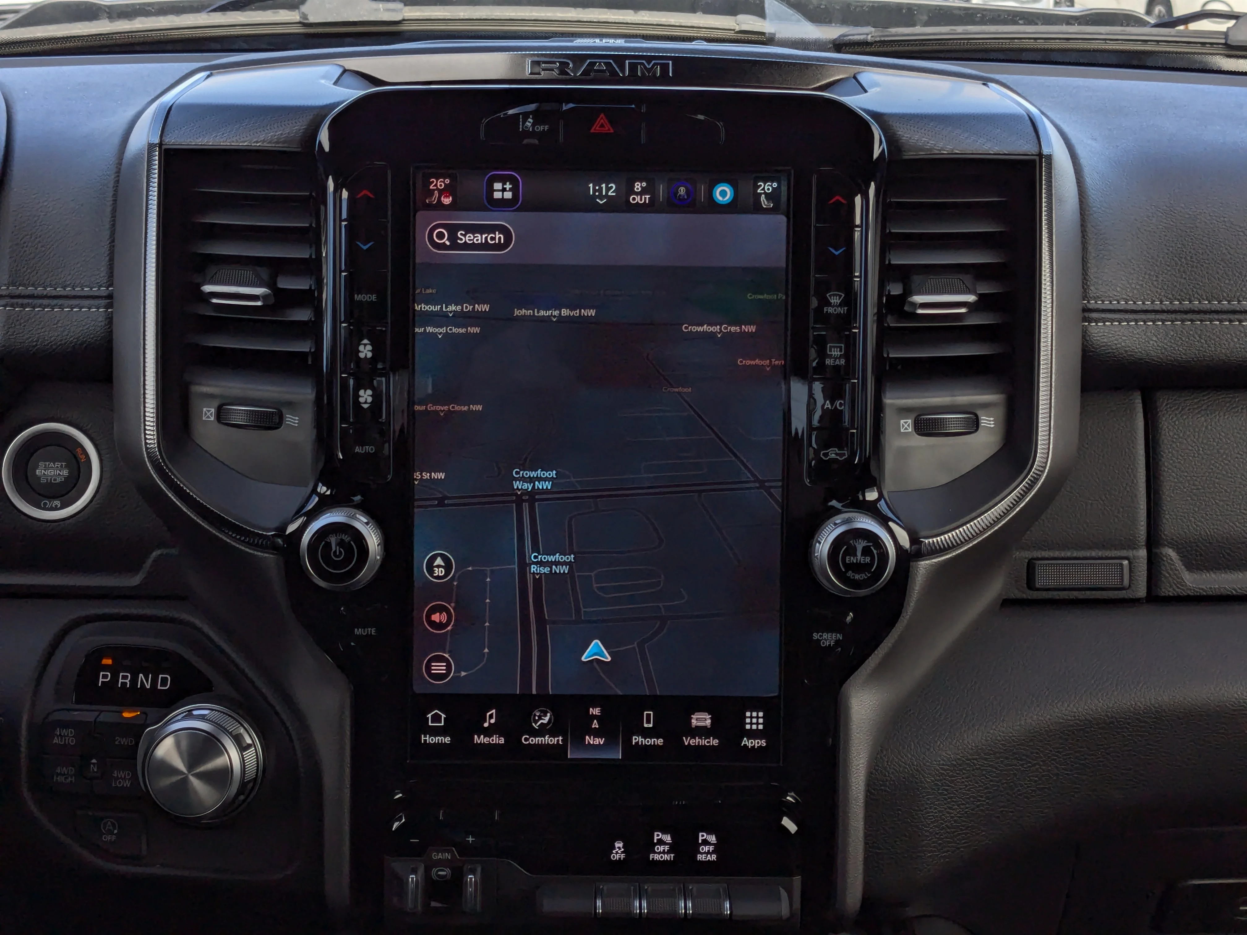 New 2026 Black RAM Sport - Panoramic Sunroof - Sport Performance Hood - Hurricane Turbo - 3.92 Axle & More! image 23