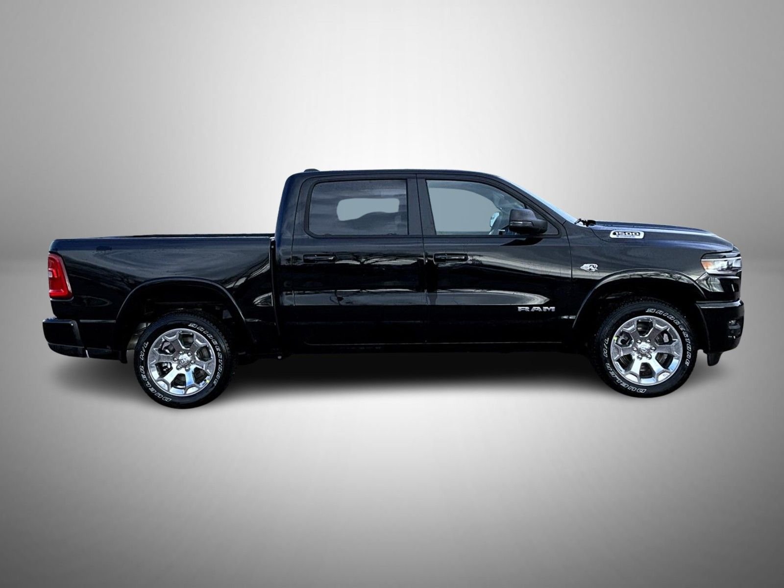 New 2026 Diamond Black Crystal Pearl-Coat Exterior Paint RAM Big Horn/Lone Star image 4