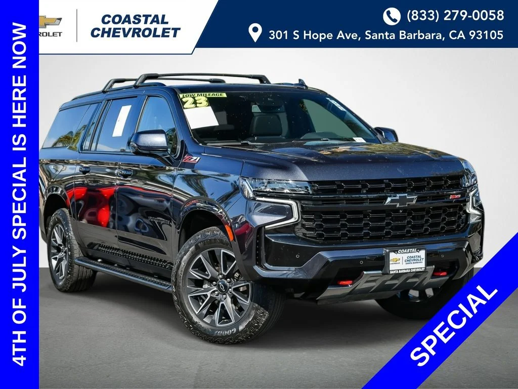 Used 2023 Gray Chevrolet Z71 image 1