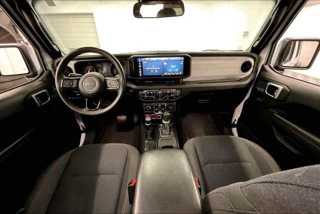 Used 2024 Bright White Clearcoat Jeep Willys 4xe image 18