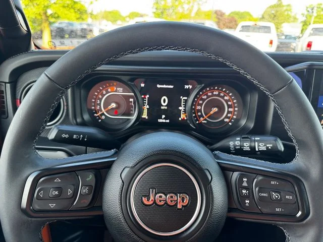 Certified Used 2025 Orange Jeep Rubicon image 22