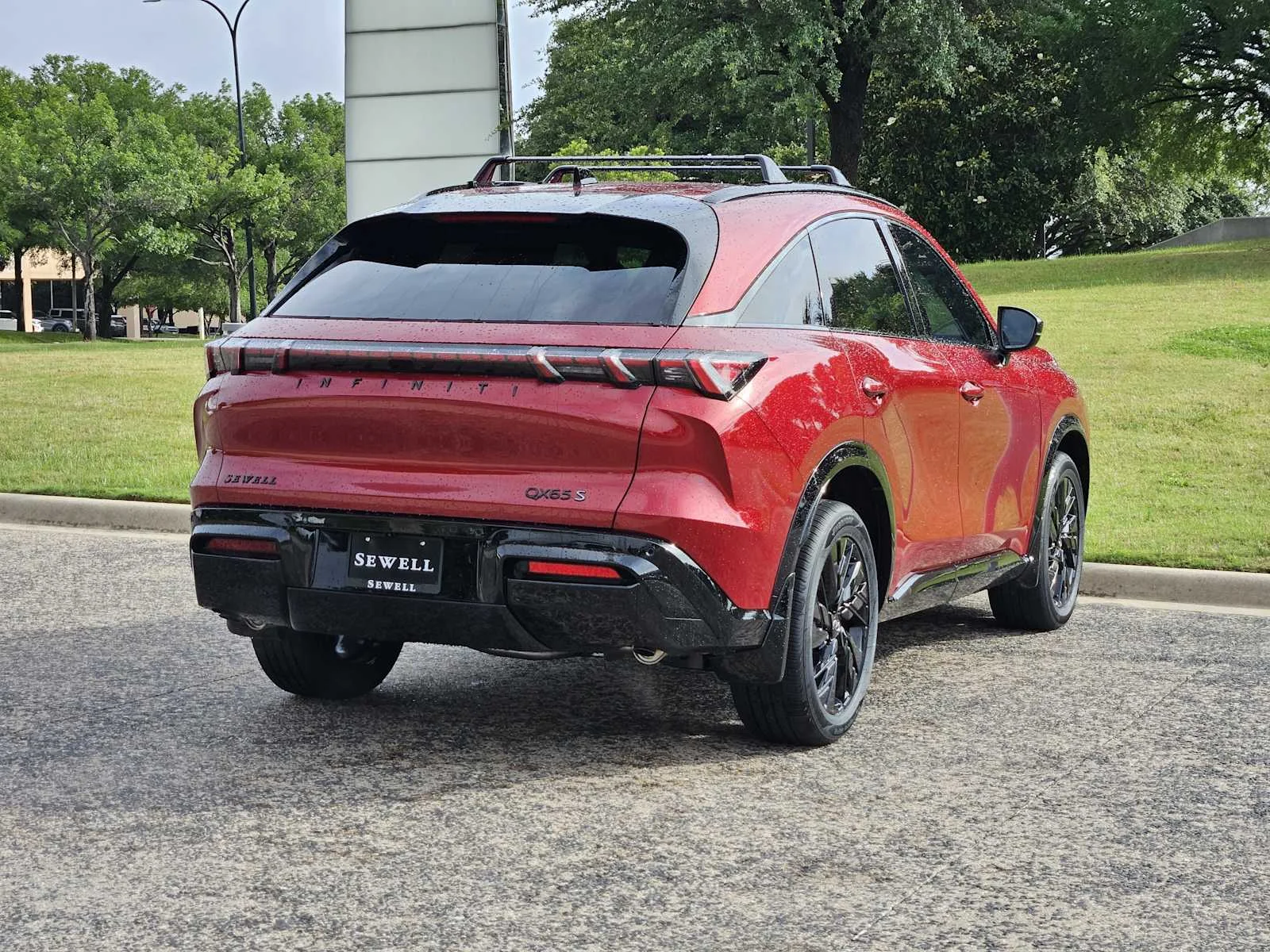 New 2027 Sunfire Red Pearl Metallic INFINITI SPORT image 4