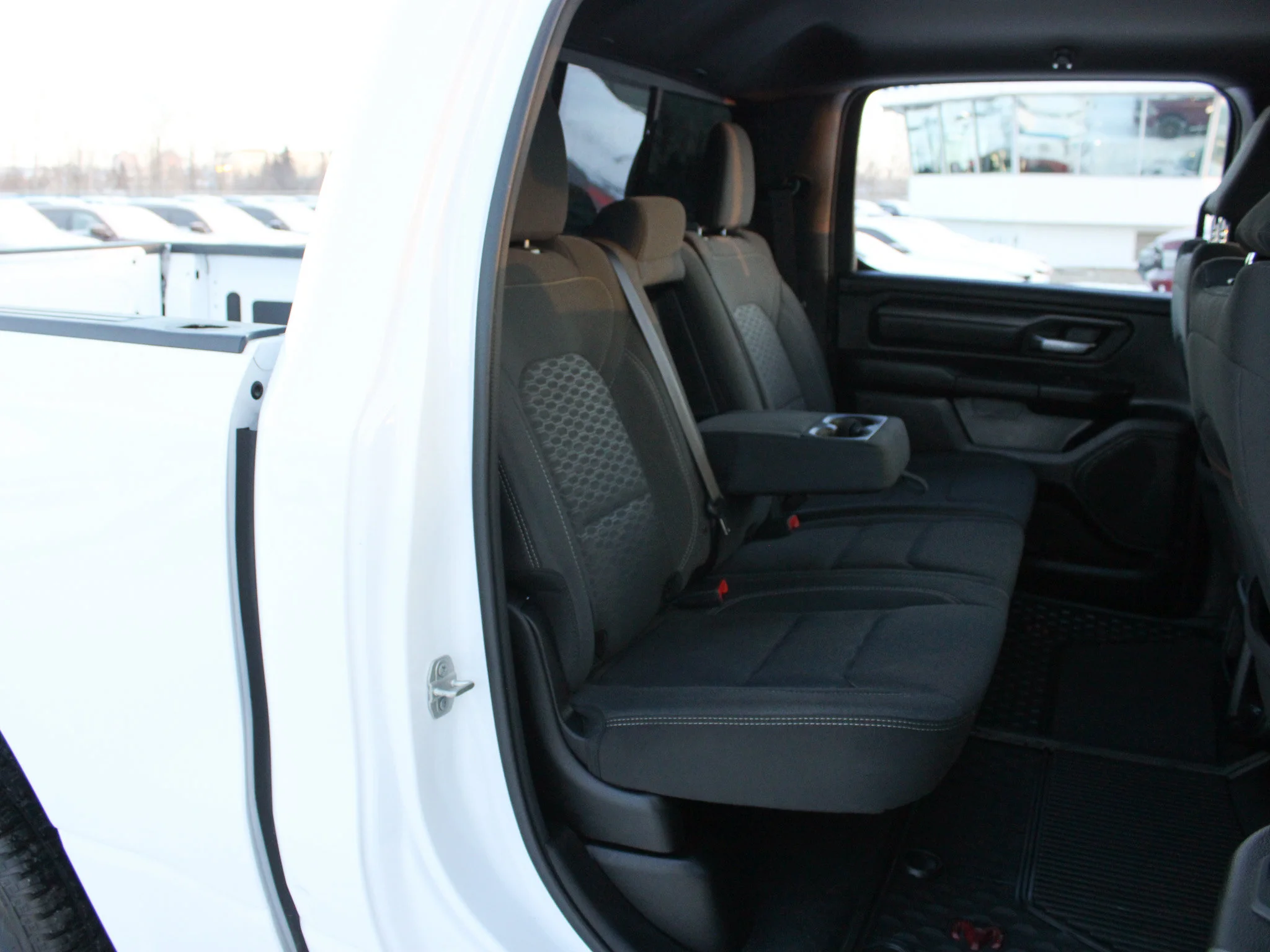 Certified Used 2025 White RAM Tradesman * Adaptive Cruise | Protection Group | Sport Appearance | 3M PPF | Apple CarPlay image 19