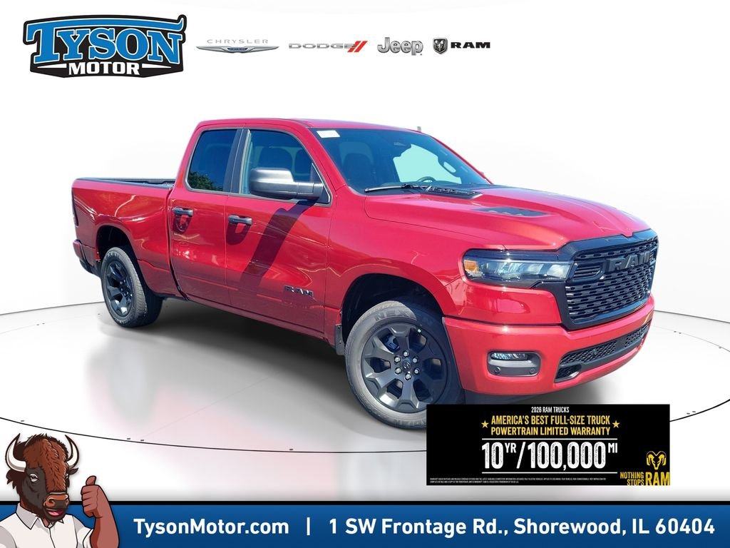 New 2026 Molten Red Pearlcoat RAM Express image 1