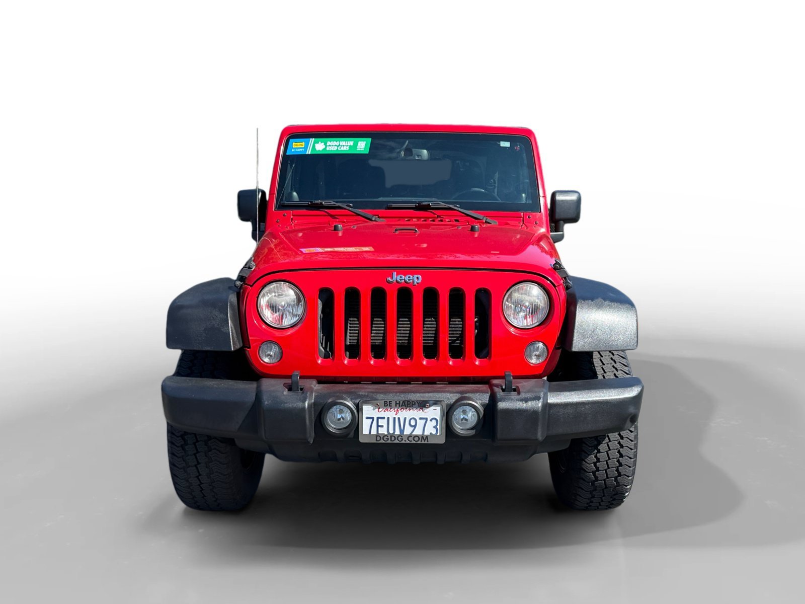Used 2014 Flame Red Clearcoat Jeep Sport image 8