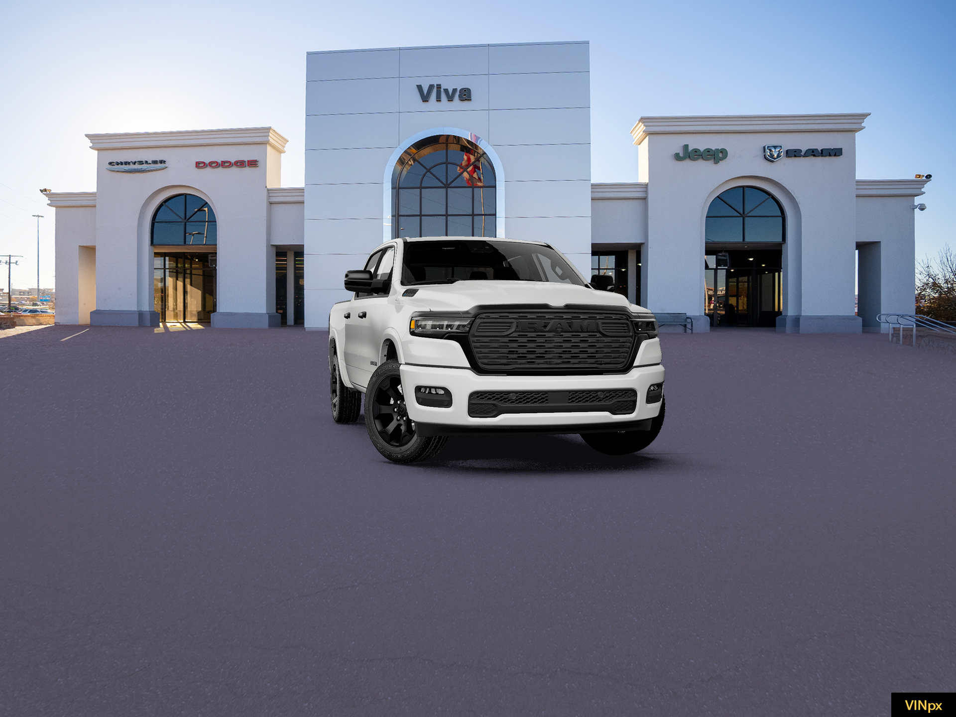 New 2027 Bright White Clearcoat RAM BIG HORN image 12