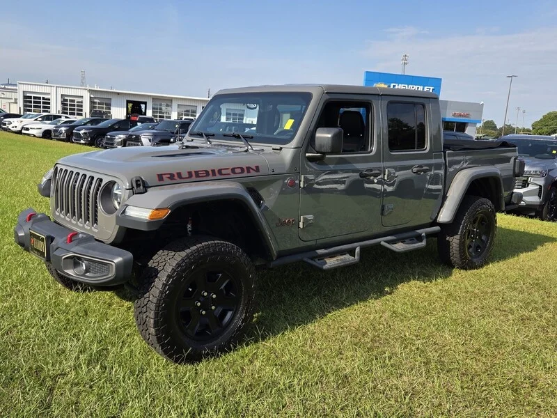Used 2020 Gray Clearcoat JEEP RUBICON image 3