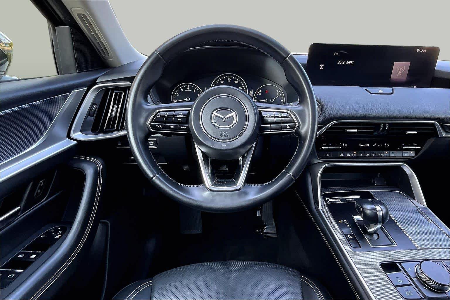 Used 2025 Jet Black Mica Mazda Preferred Package image 6