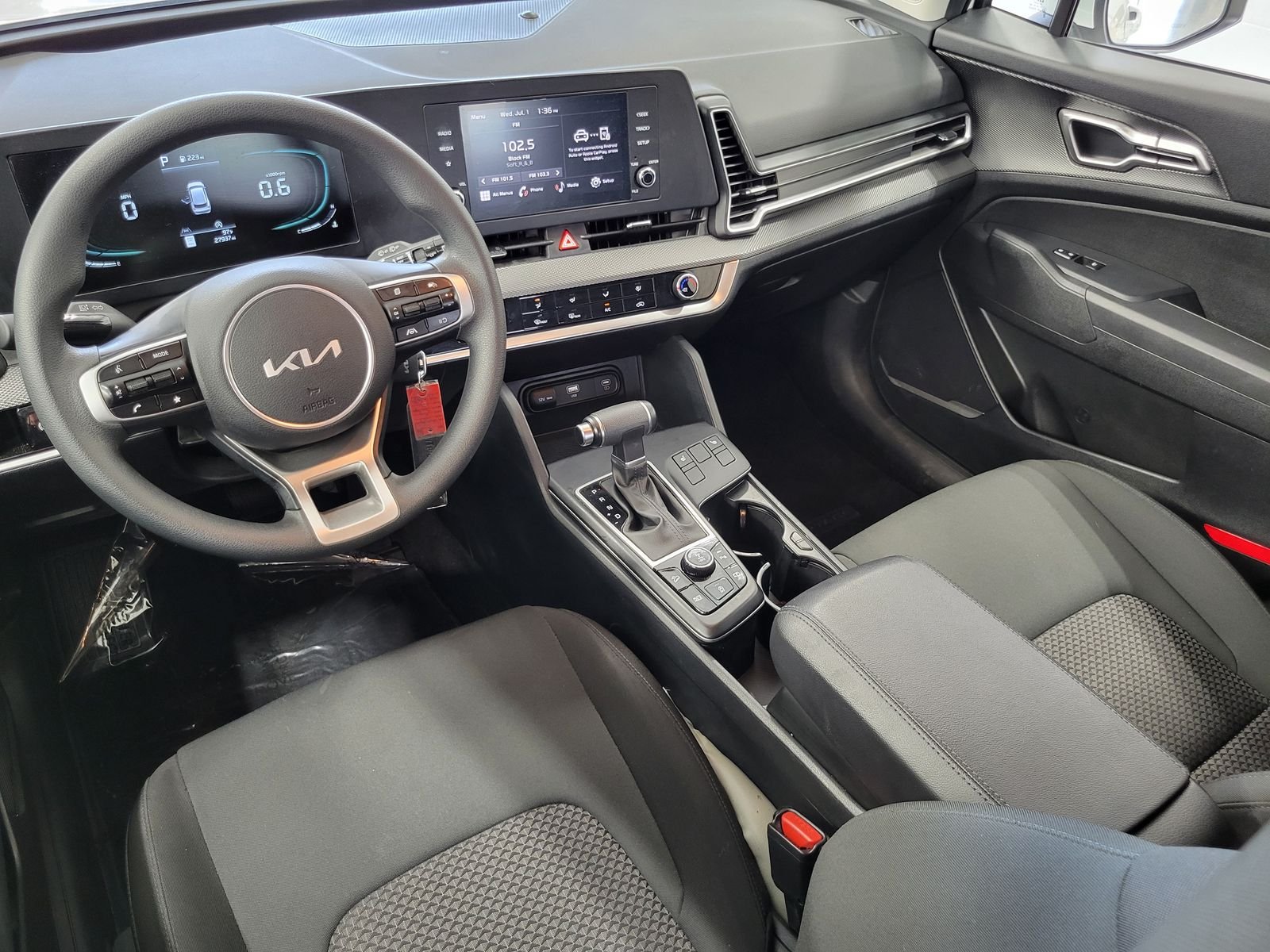 Certified Used 2023 White Kia LX image 27