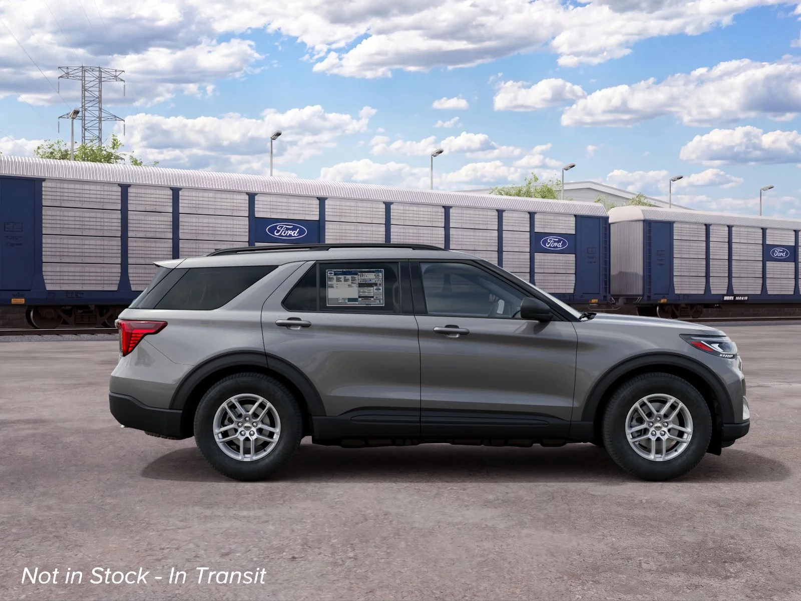 New 2027 Carbonized Gray Metallic Ford Active image 5
