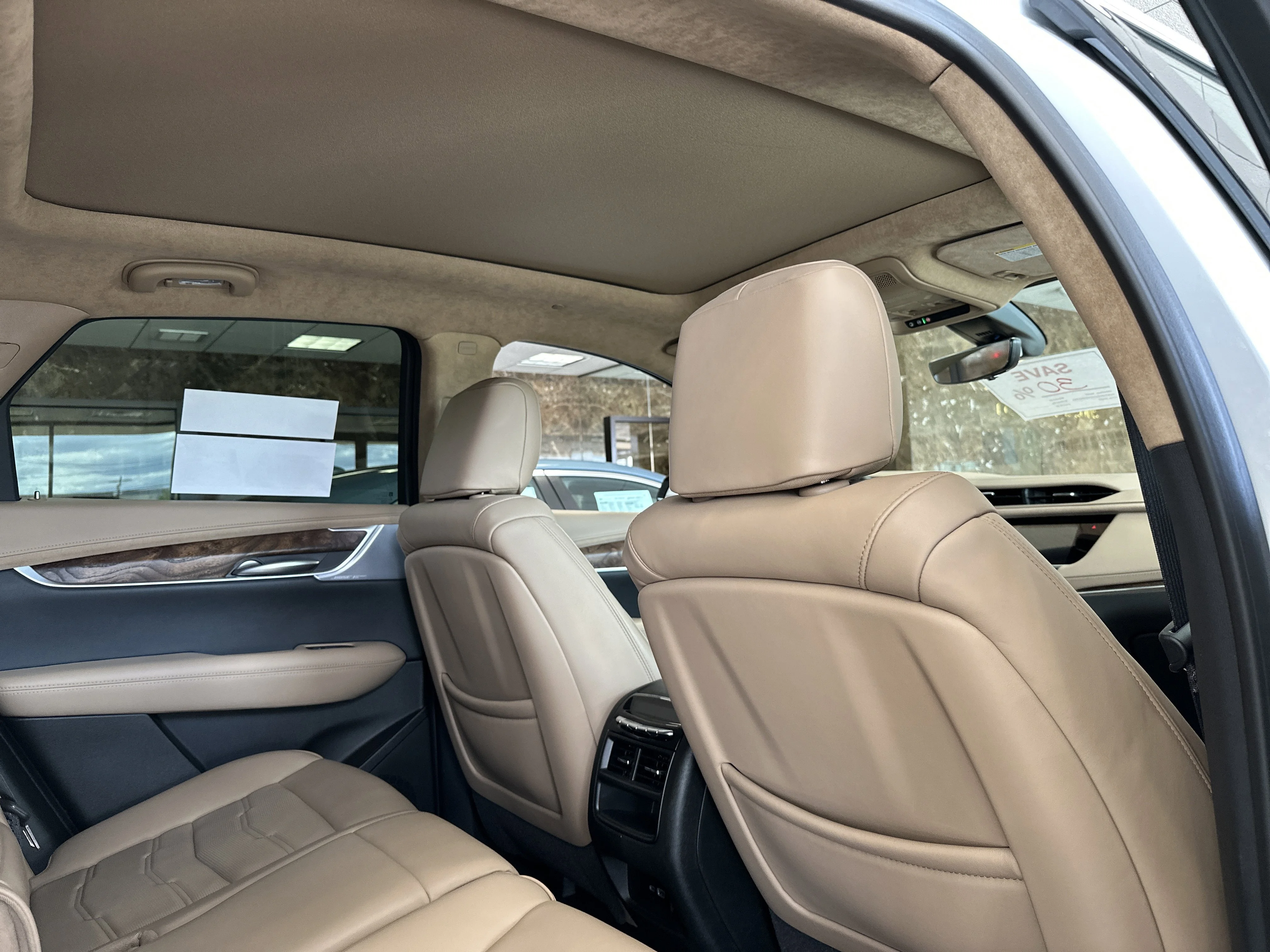 Used 2024 Crystal White Tricoat Cadillac AWD Premium Luxury image 16