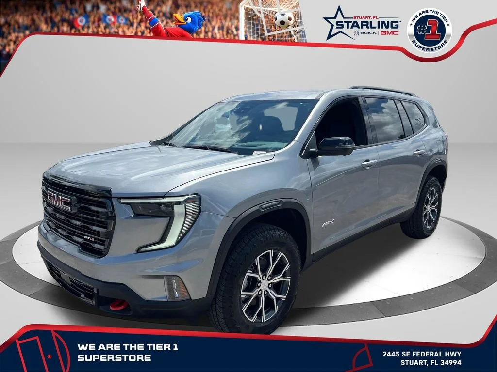 New 2026 Sterling Metallic GMC AT4 image 1