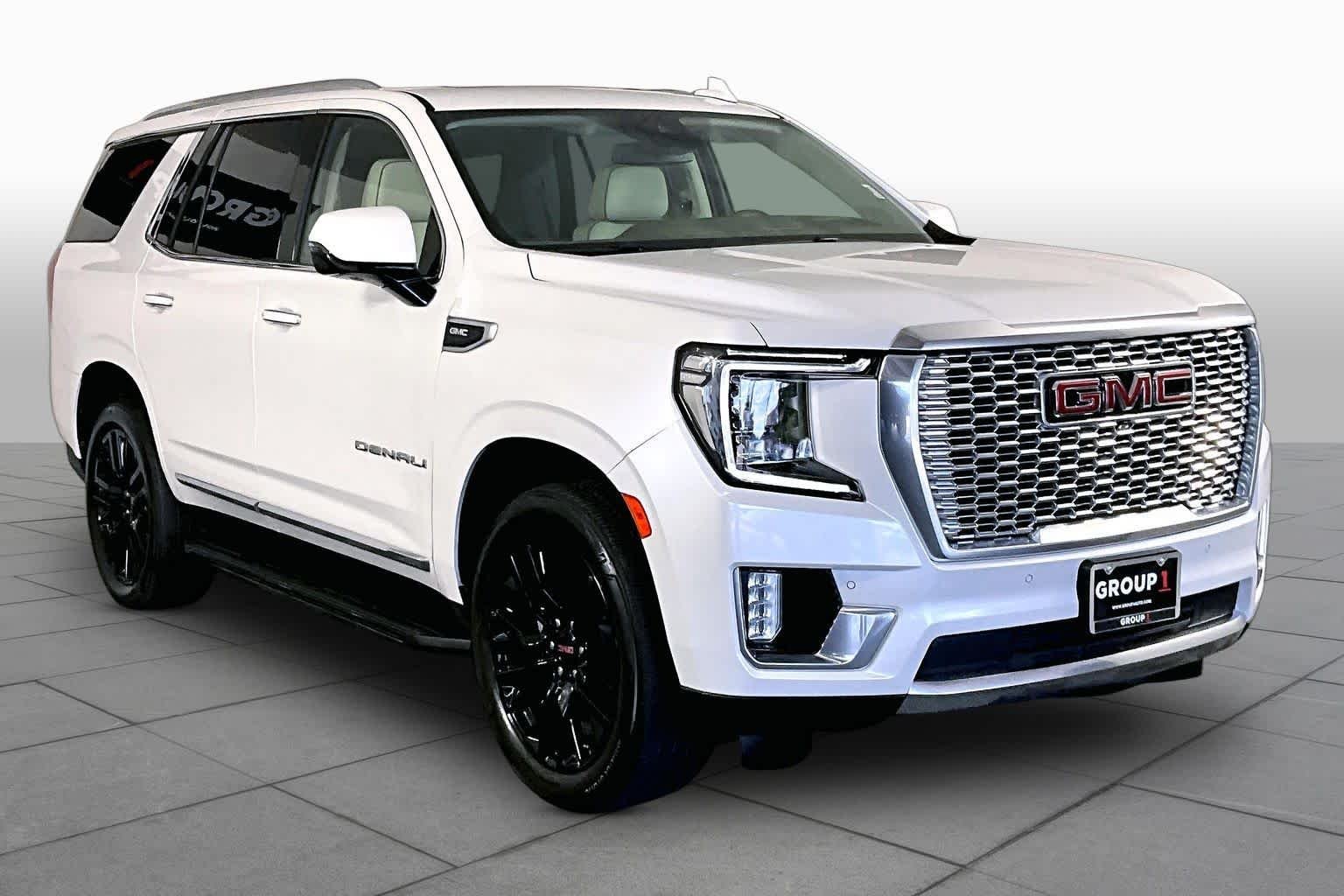 Used 2023 White Frost Tricoat GMC Denali image 2