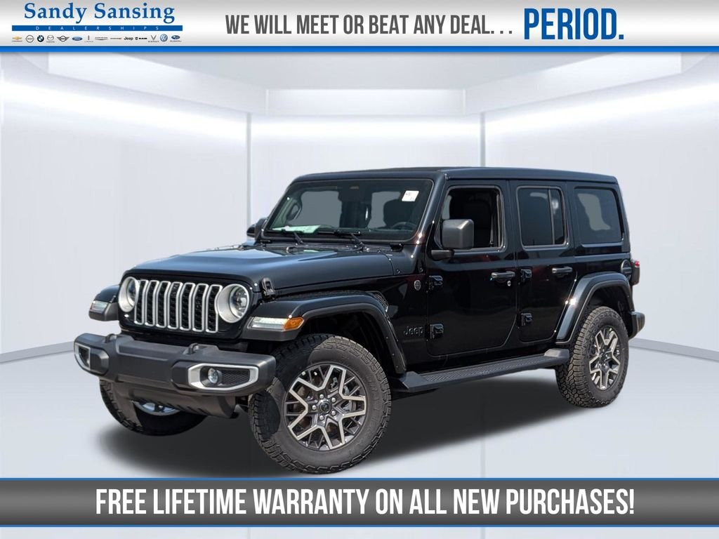 New 2026 Black Clear-Coat Exterior Paint Jeep Sahara image 1