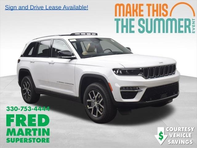 New 2025 Bright White Clear-Coat Exterior Paint Jeep Limited image 1