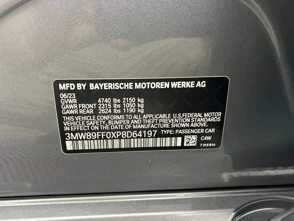 Certified Used 2023 Skyscraper Grey Metallic BMW 330i xDrive image 24