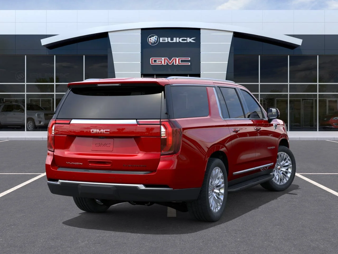 New 2026 Volcanic Red Tintcoat GMC Elevation image 4