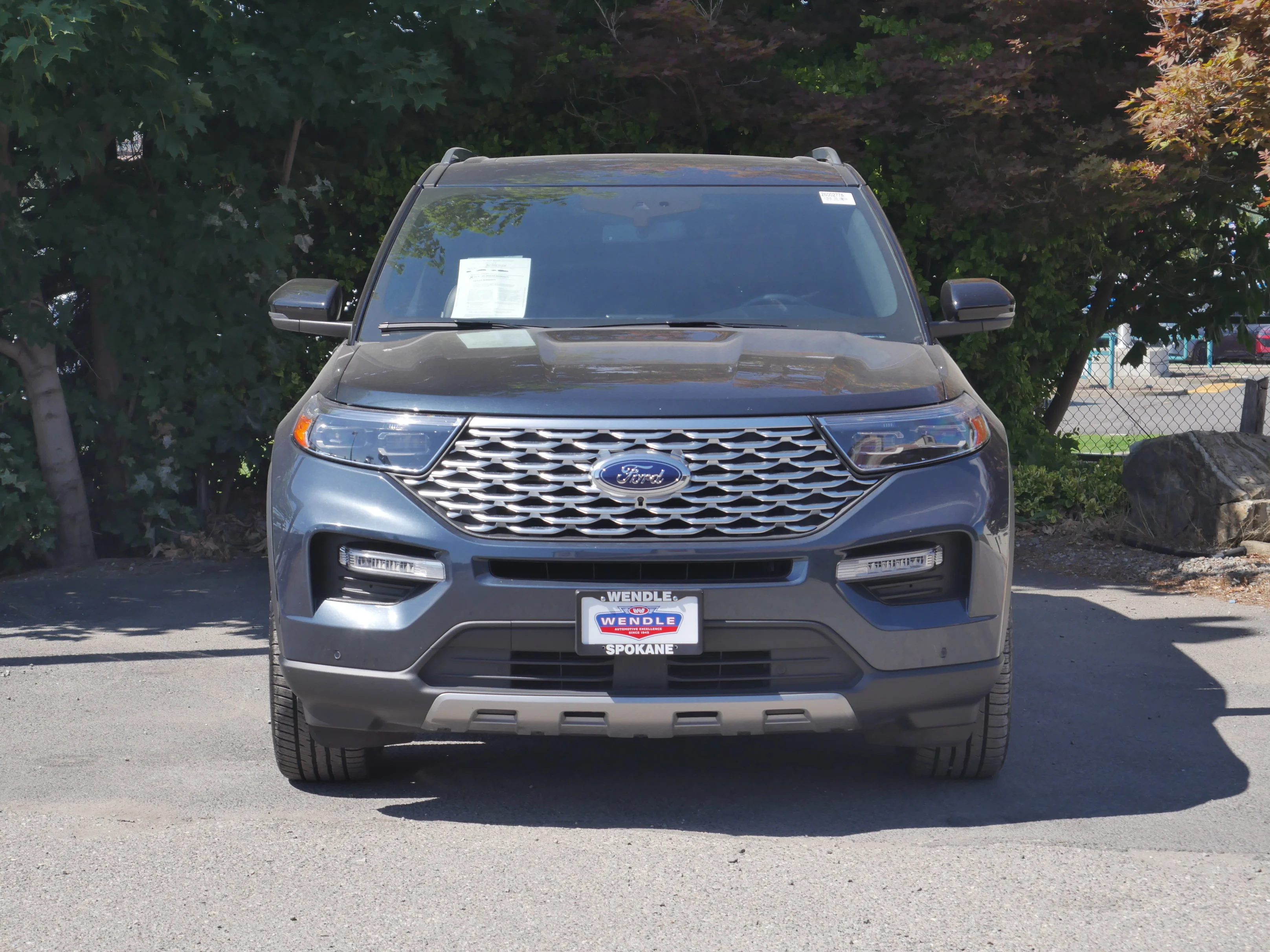 Certified Used 2024 Stone Blue Metallic Ford Platinum image 35