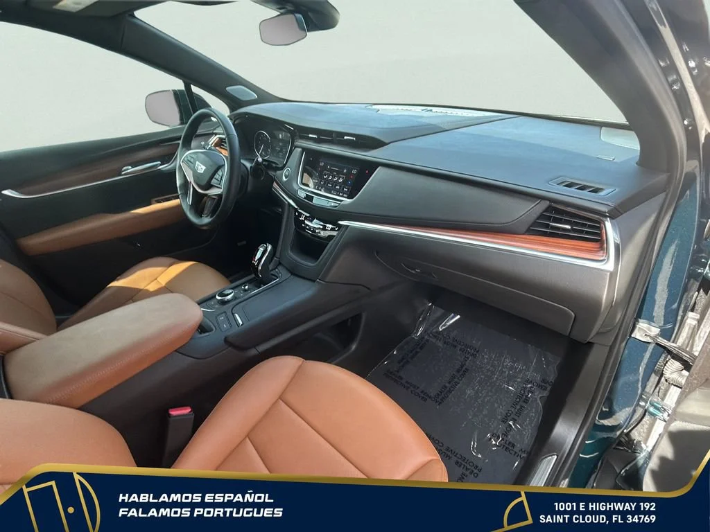 Used 2024 Emerald Lake Metallic Cadillac Premium Luxury image 25