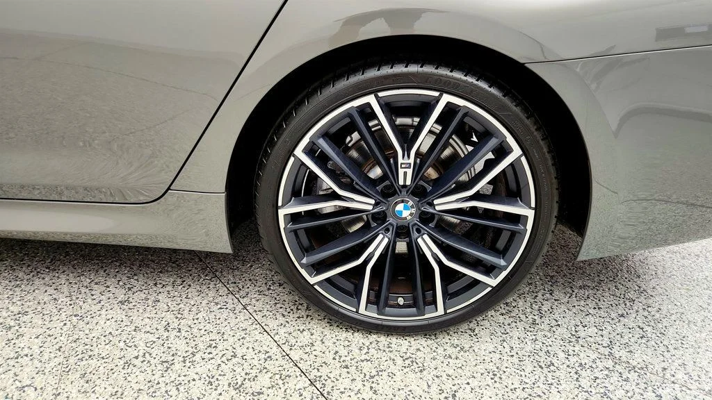 Used 2022 Bernina Grey Amber Effect Metallic BMW 530i Sedan w/ M Sport Pkg, 20