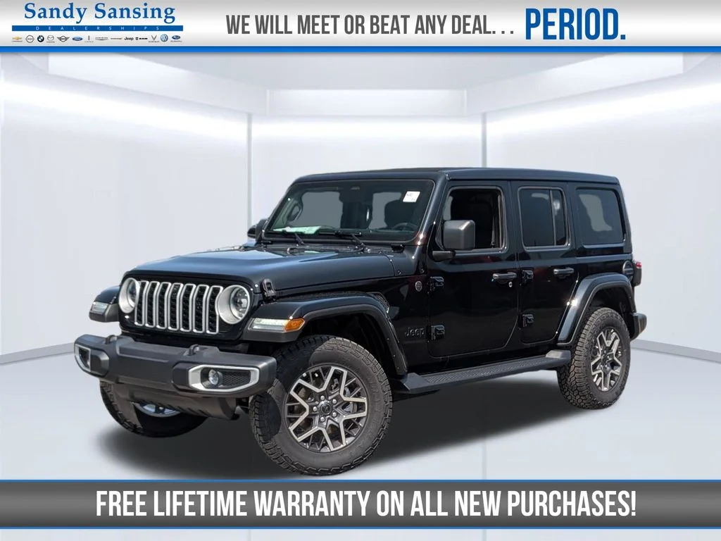New 2026 Black Jeep Sahara image 1