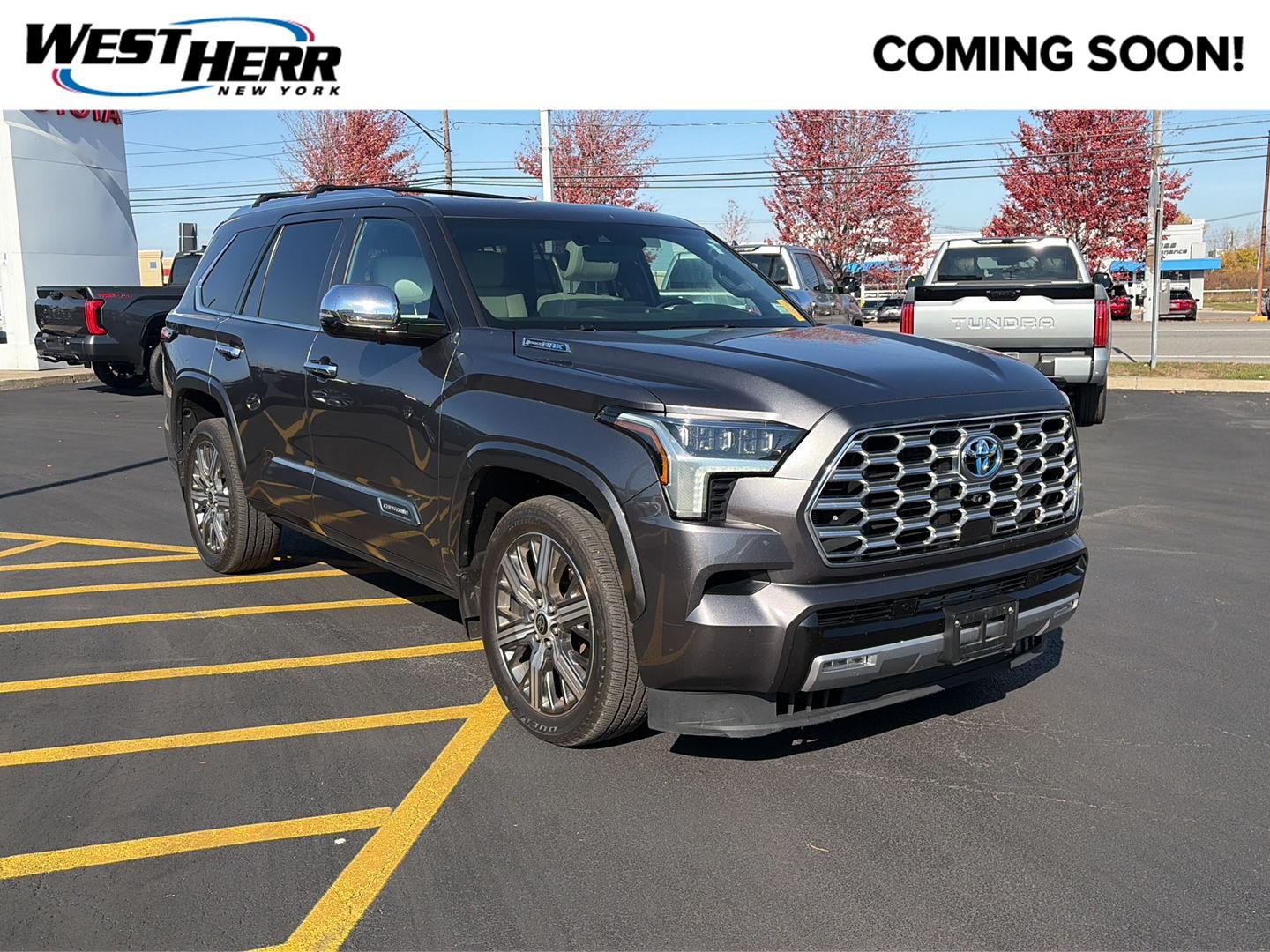 Used 2024 Magnetic Gray Metallic Toyota Capstone image 1