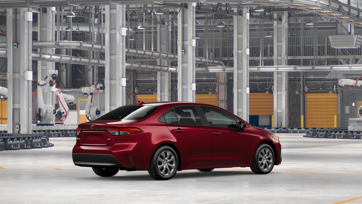 New 2026 Ruby Flare Pearl Toyota LE image 10