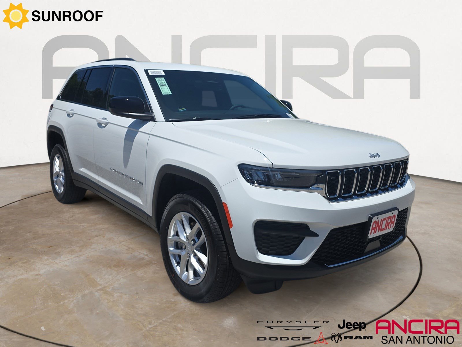 New 2026 Bright White Clearcoat Jeep Laredo X image 1