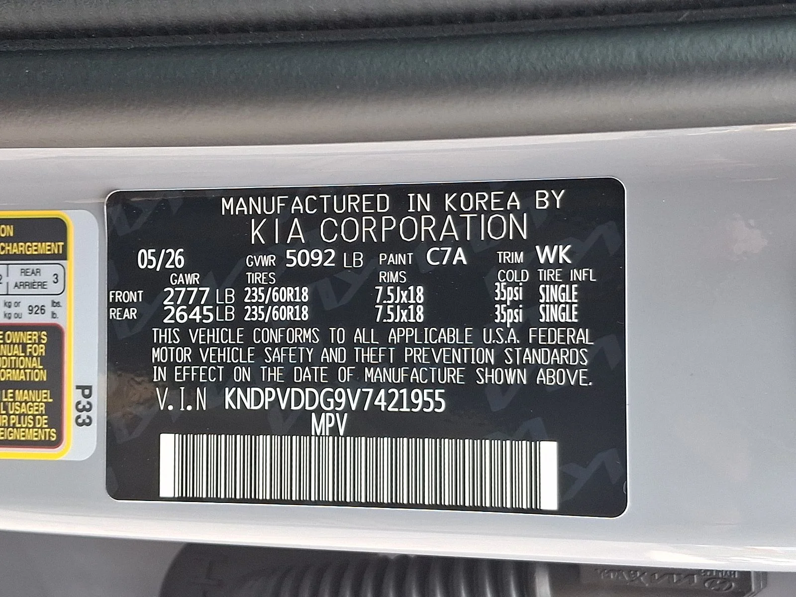 New 2027 Gray Kia EX image 23
