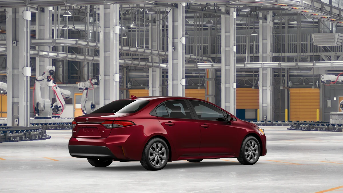New 2026 Ruby Flare Pearl Toyota LE image 10