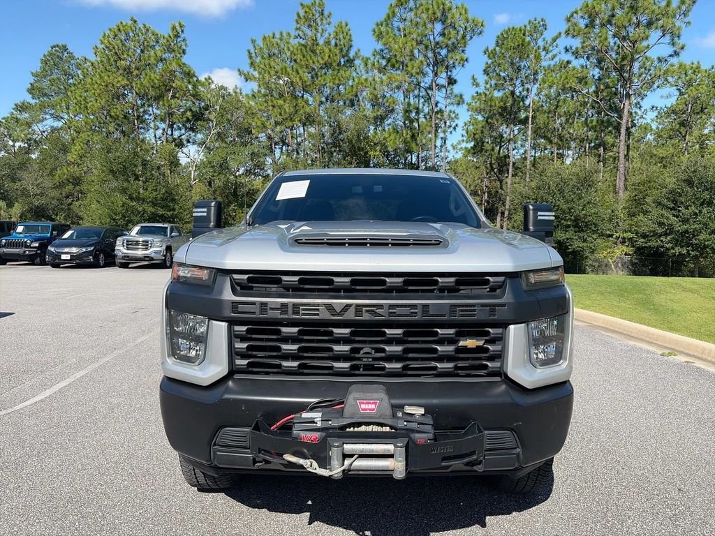 Used 2020 Silver Chevrolet Work Truck image 2