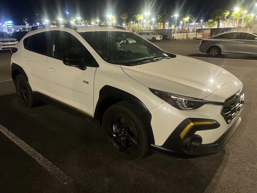Certified Used 2025 White Subaru Sport image 2