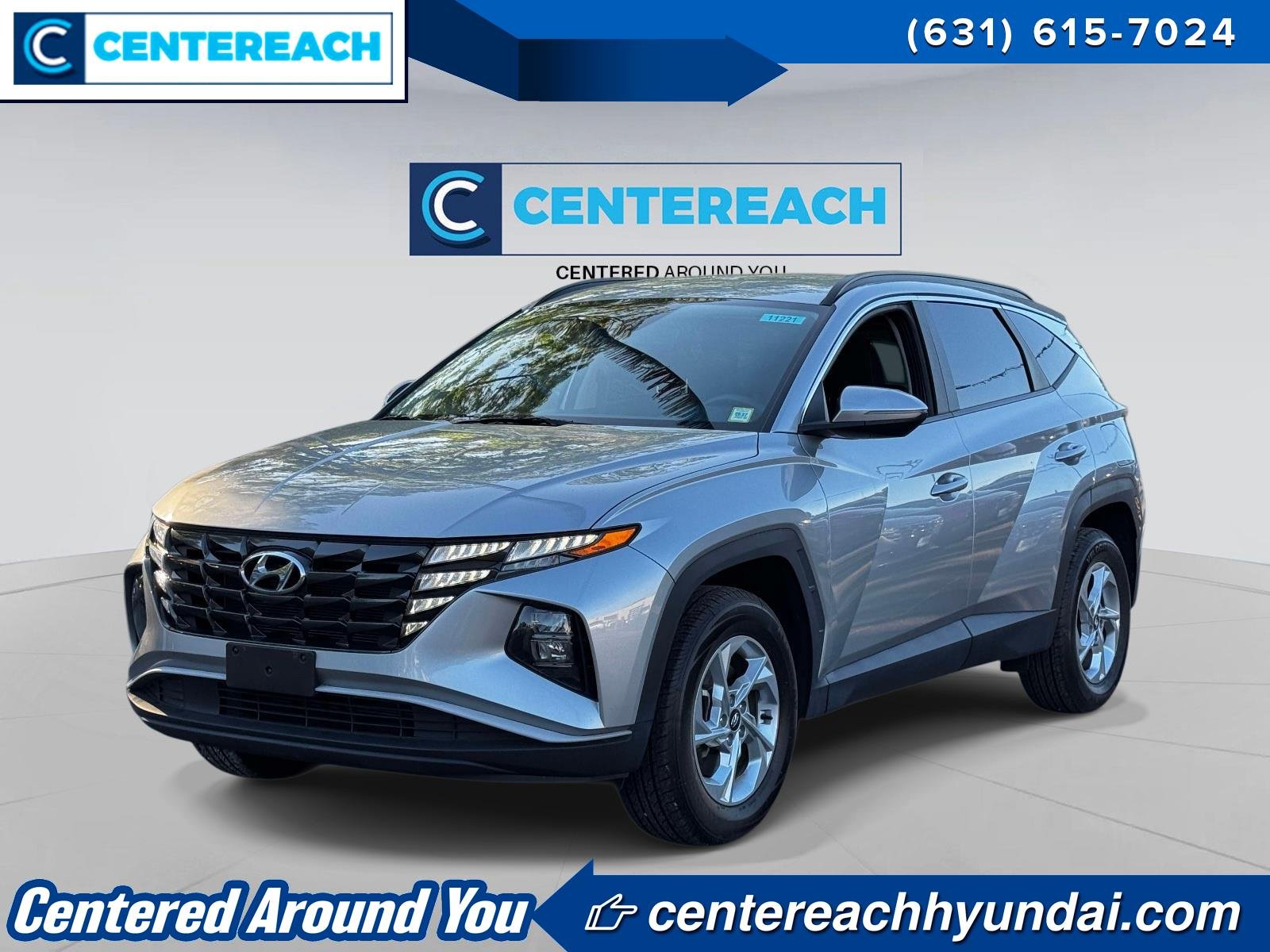 Certified Used 2023 Silver Hyundai SEL image 1