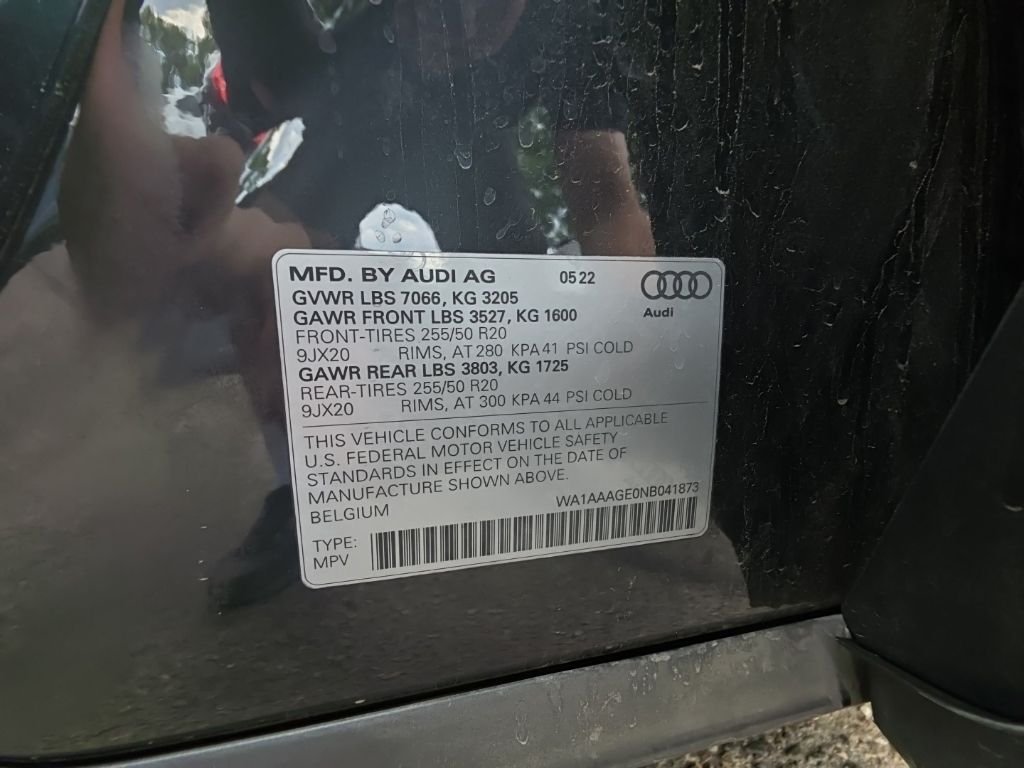 Used 2022 Typhoon Gray Metallic Audi Premium image 30