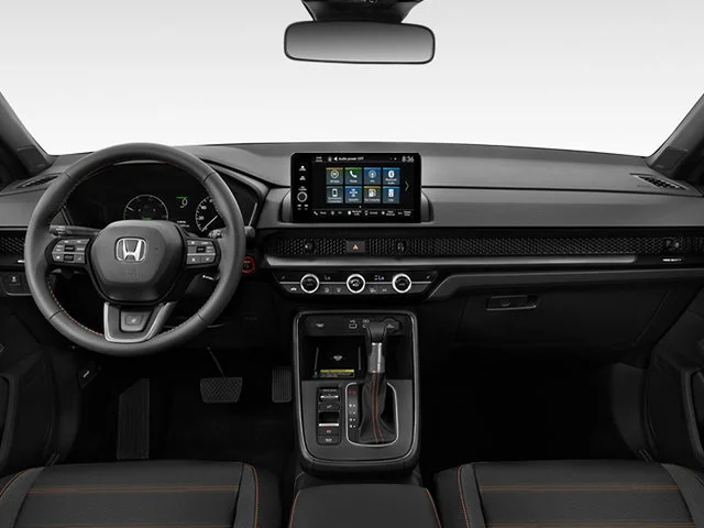 New 2027 Meteorite Gray Metallic Honda Sport Touring Hybrid AWD image 3