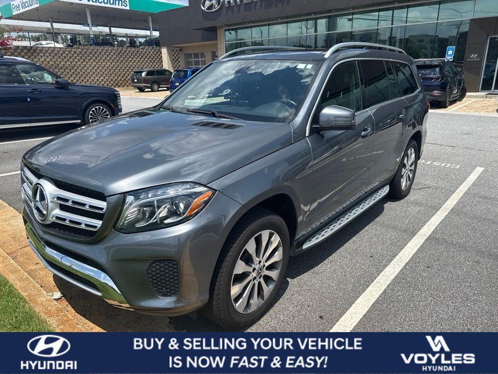 Used 2019 Selenite Gray Metallic Mercedes-Benz GLS 450 image 1