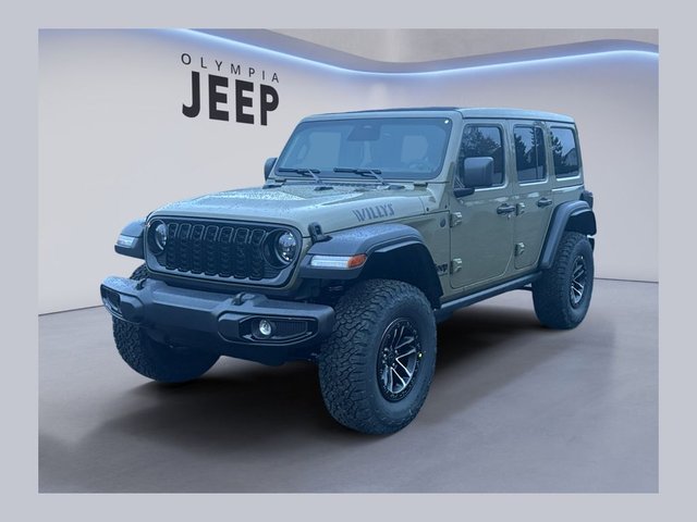 New 2026 Jeep Wrangler Willys 4-door in Olympia #TW163263