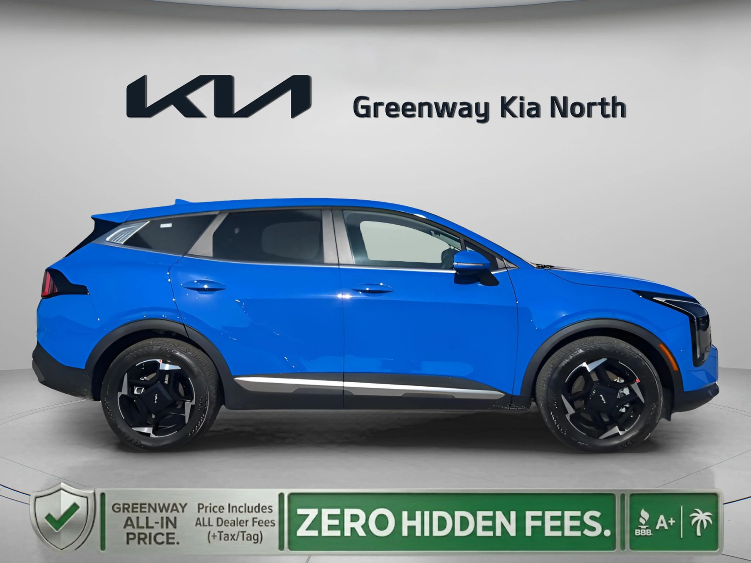 New 2026 Nebular Blue Kia EX image 9