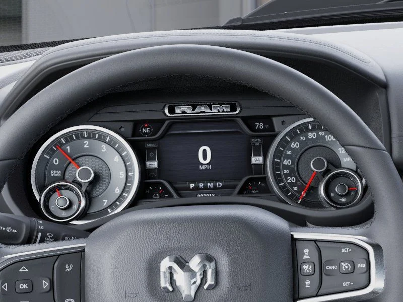 New 2026 Serrano-Green Metallic Exterior Paint RAM Laramie image 17