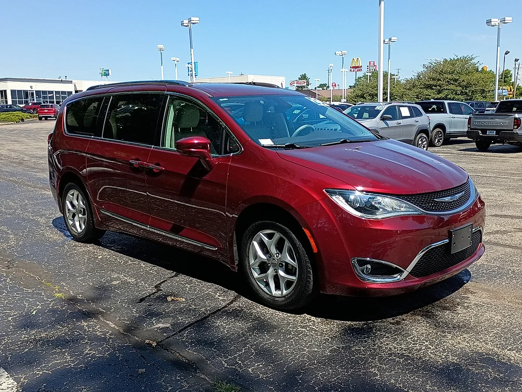 Used 2020 Velvet Red Pearl Coat Chrysler Launch Edition image 1