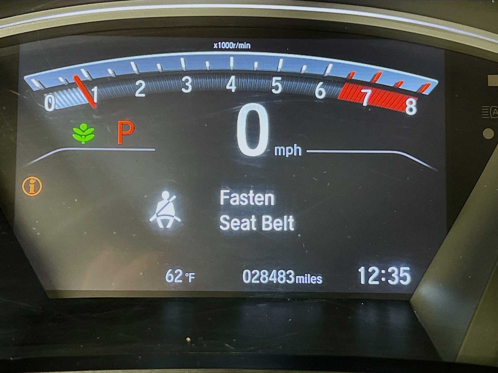 Used 2020 Radiant Red Metallic Honda EX image 12