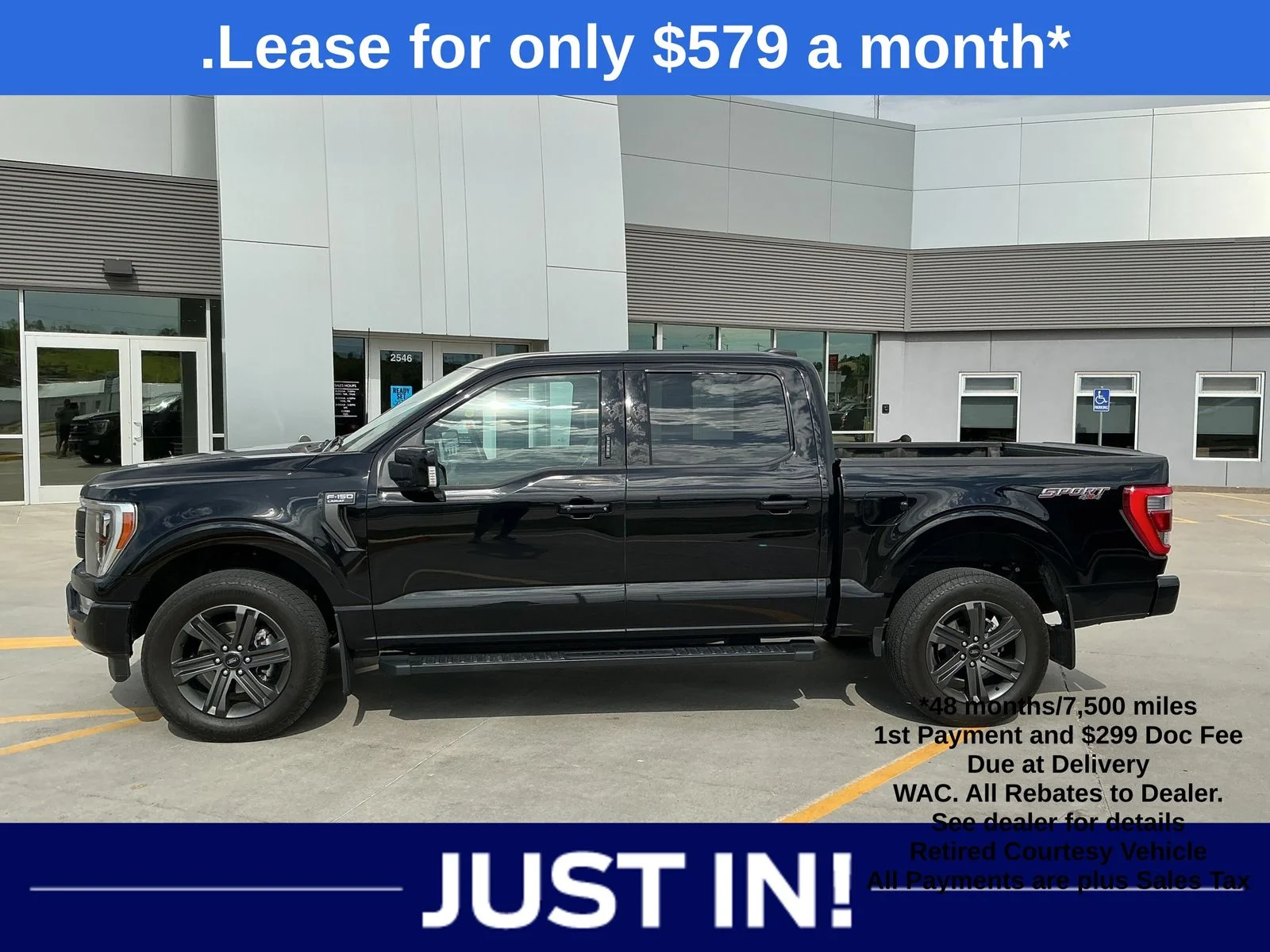 Used 2023 Black Ford Lariat image 1
