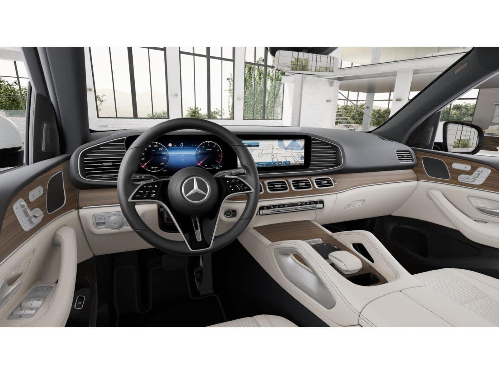 Used 2025 Polar White Mercedes-Benz GLE 350 image 3