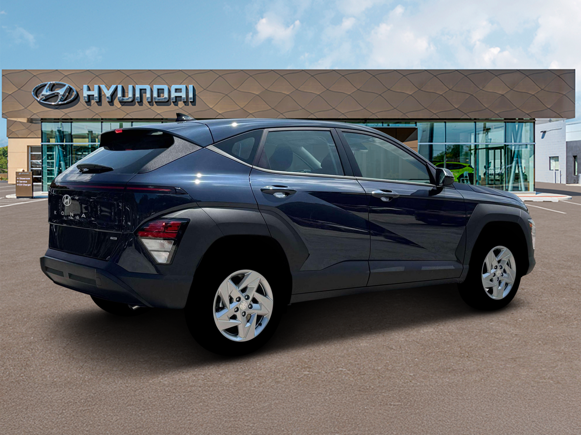 New 2026 Blue Hyundai SE AWD image 8