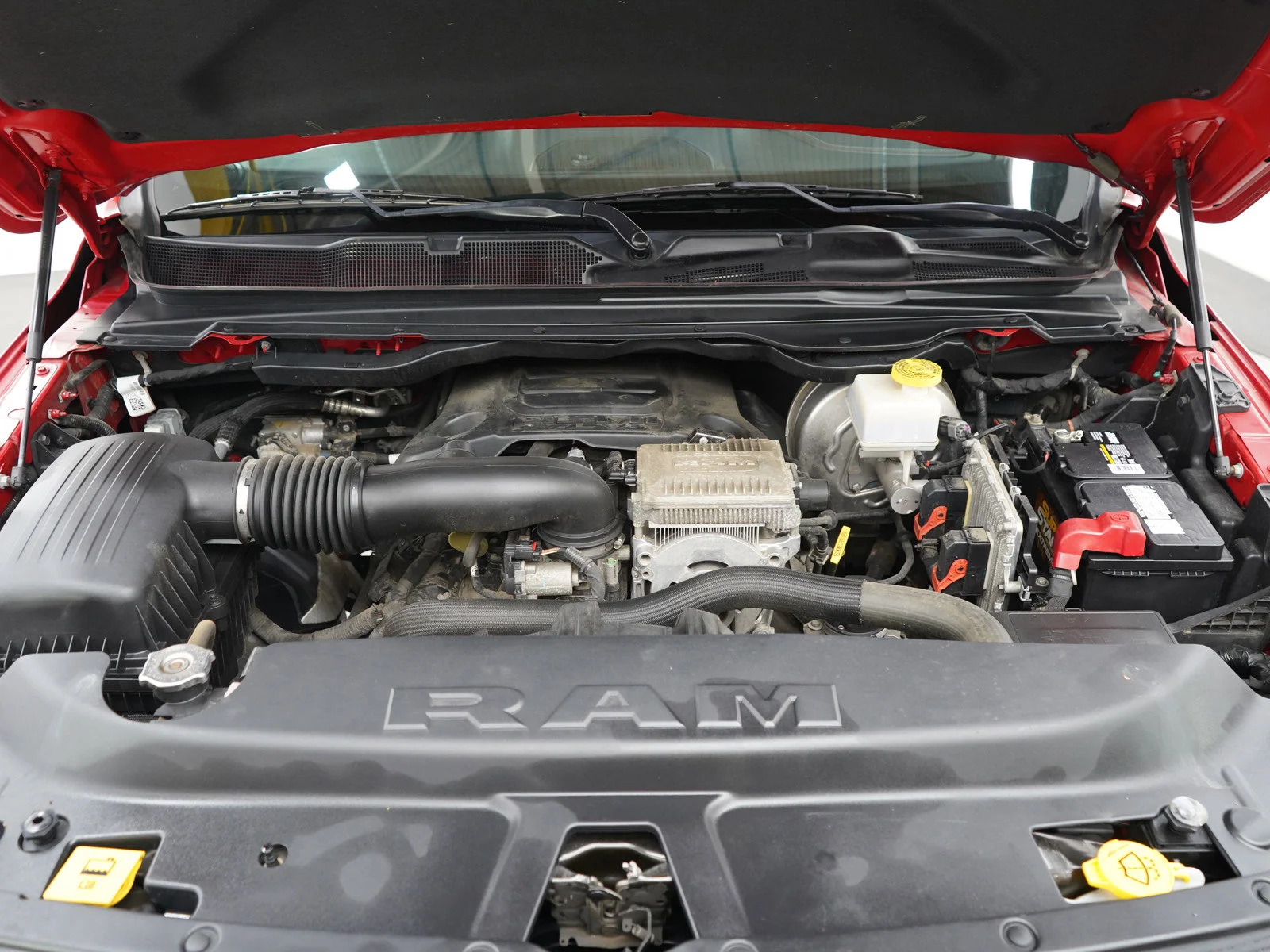 Used 2019 Flame Red Clearcoat Ram Rebel image 31