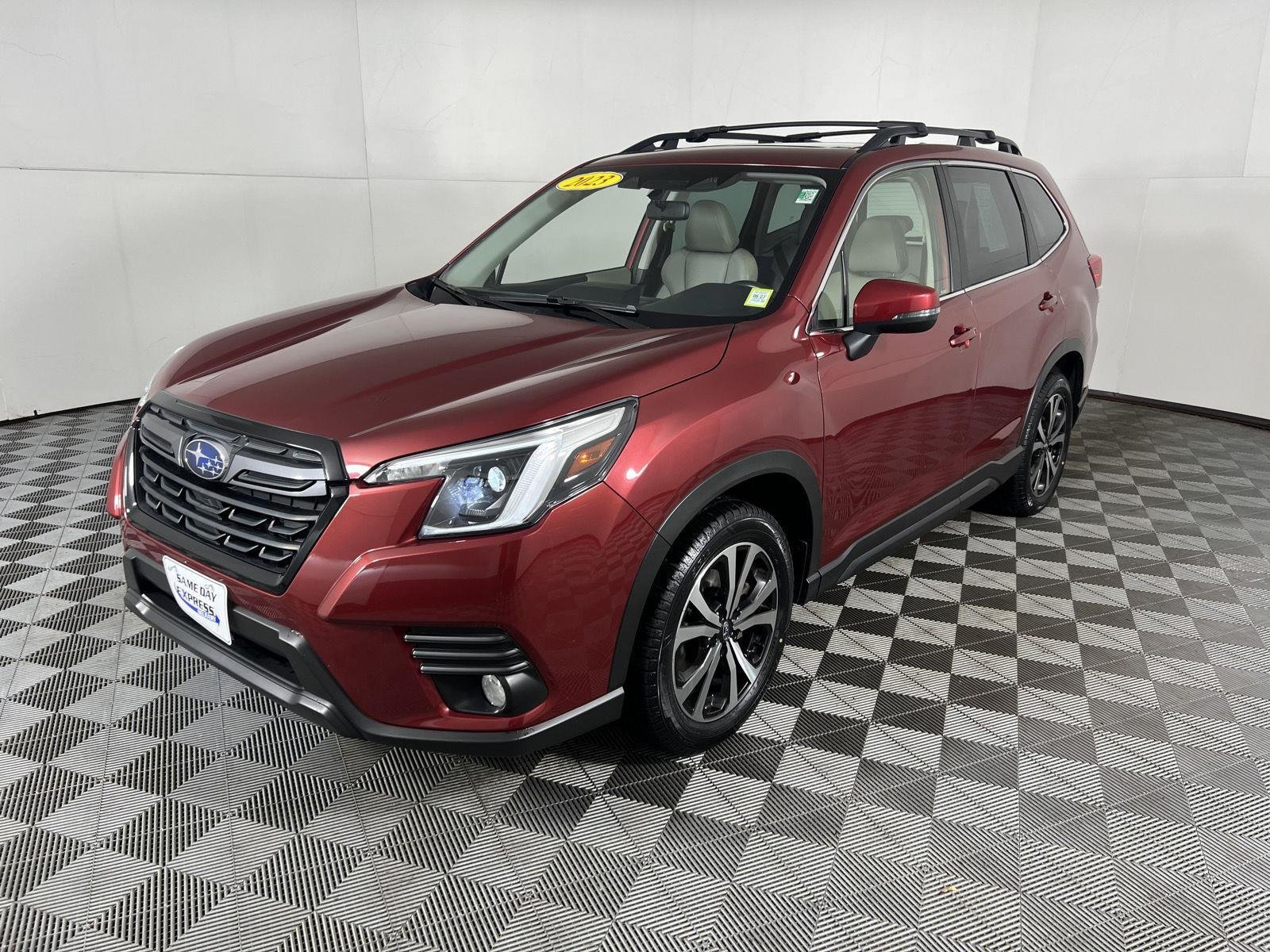 Used 2023 Crimson Red Pearl Subaru Limited image 16