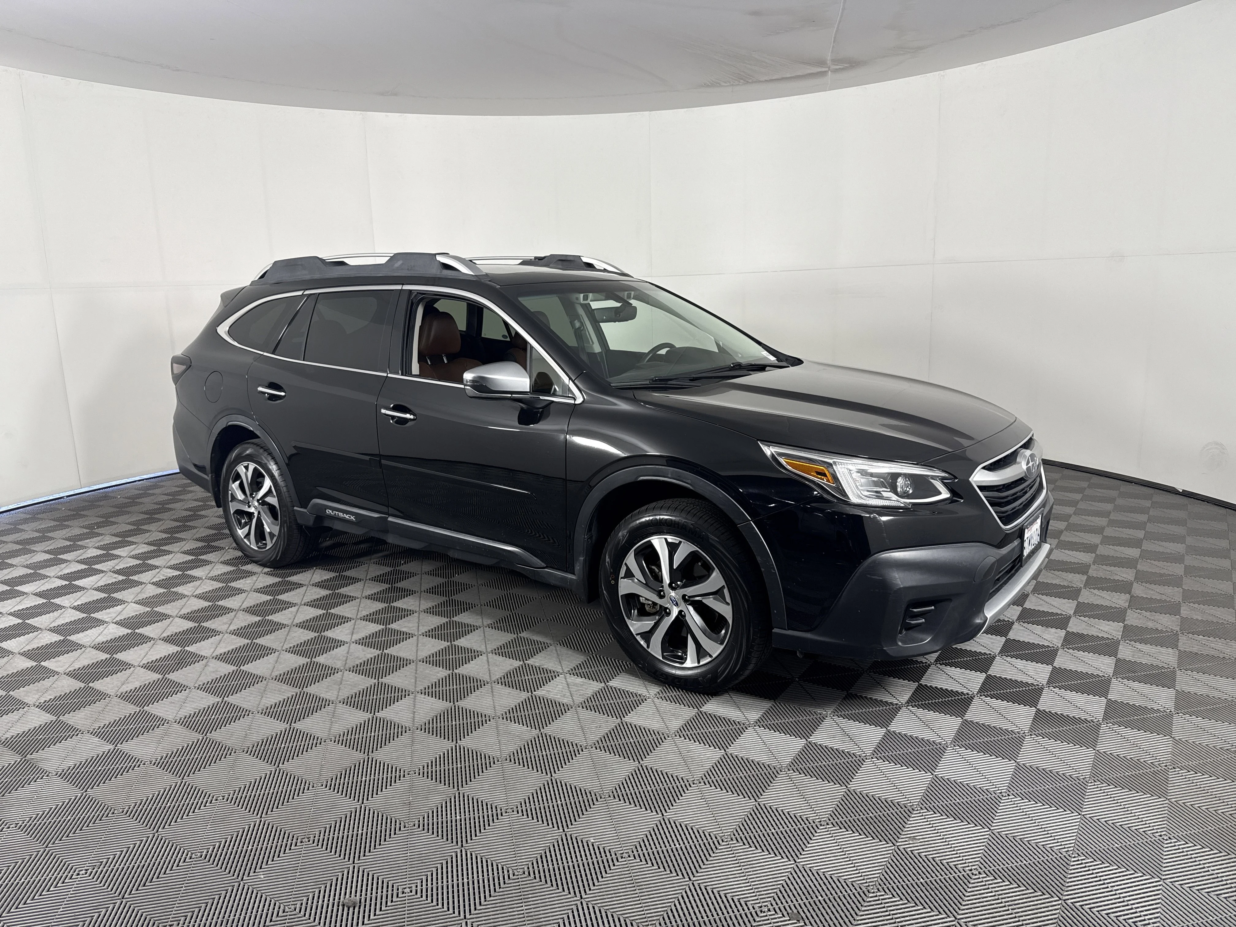 Used 2021 Crystal Black Silica Subaru Touring XT image 2