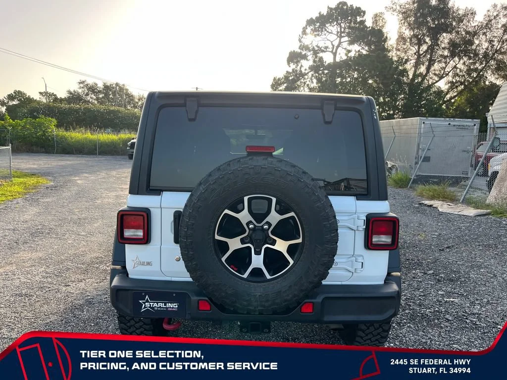 Used 2020 White Jeep Rubicon 4x4 image 6